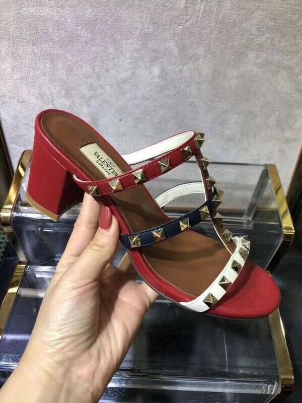 Valentino Leather Sandal Shoes V80666