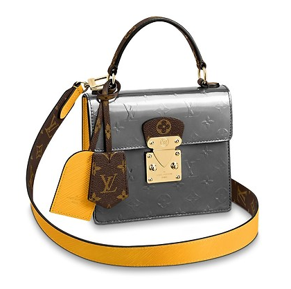 Louis vuitton SPRING STREET M90376 Bitume Metallise Metallic Gray