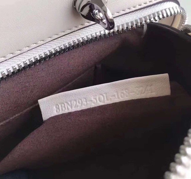 Fendi Handbag in whie Roman leather 8293AB
