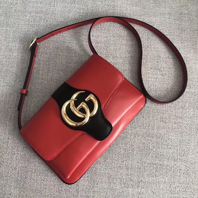 Gucci Arli small shoulder bag 550129 red&black