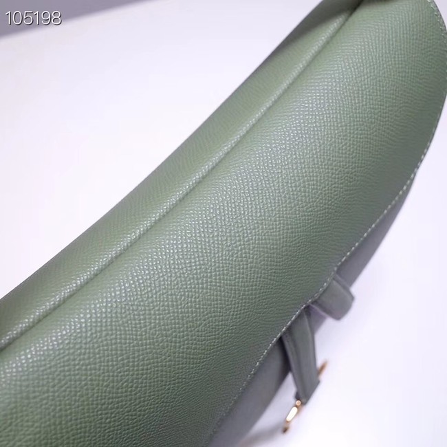 Dior SADDLE-TAS VAN KALFSLEER M0446CW green