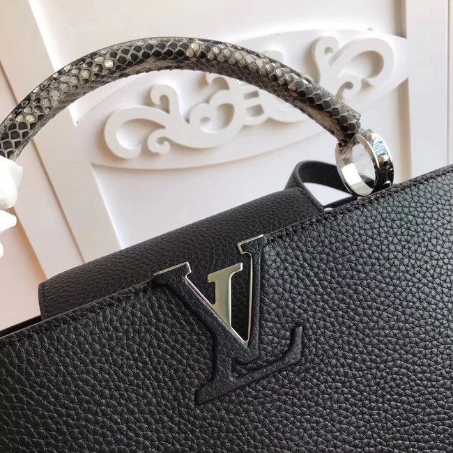 Louis Vuitton CAPUCINES PM N94410 black