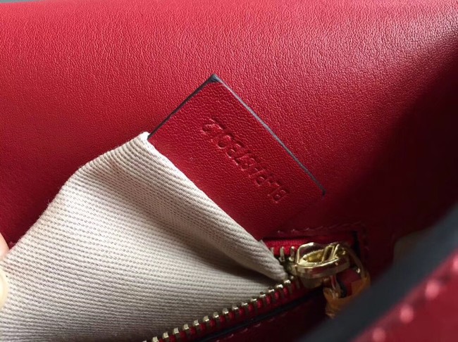 VALENTINO leather shoulder bag 0781 red