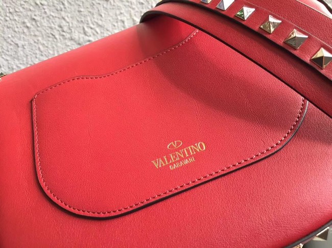 VALENTINO leather shoulder bag 0781 red