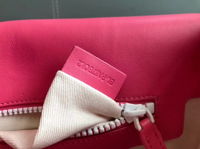 VALENTINO leather shoulder bag 0781 rose&white