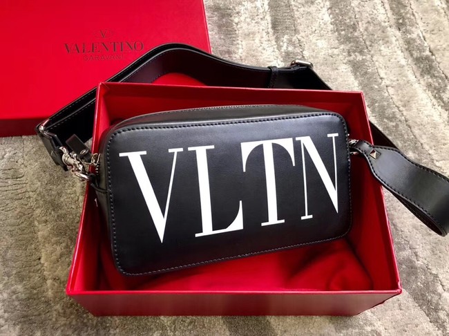 VALENTINO leather bag 0048 black