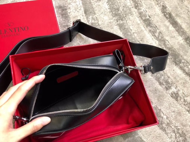 VALENTINO leather bag 0048 black
