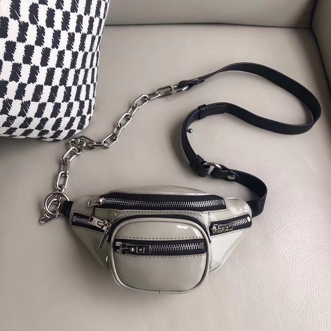 Alexander Wang leather Mini-pocket 0002 grey