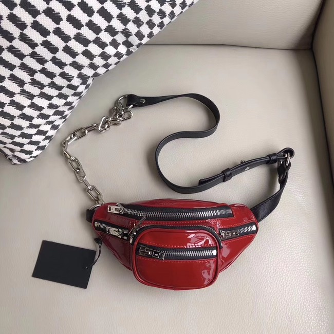 Alexander Wang leather Mini-pocket 0002 red