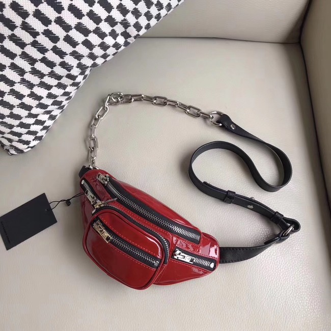 Alexander Wang leather Mini-pocket 0002 red