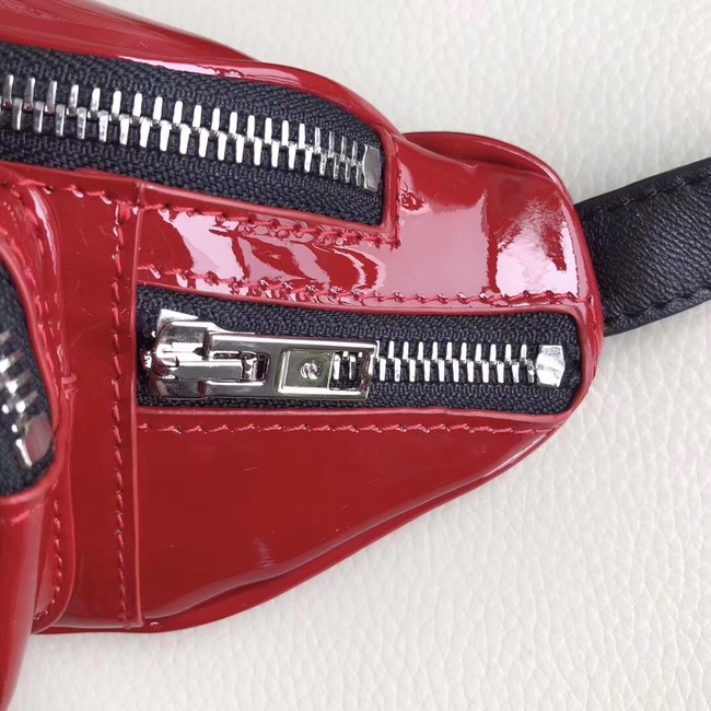 Alexander Wang leather Mini-pocket 0002 red