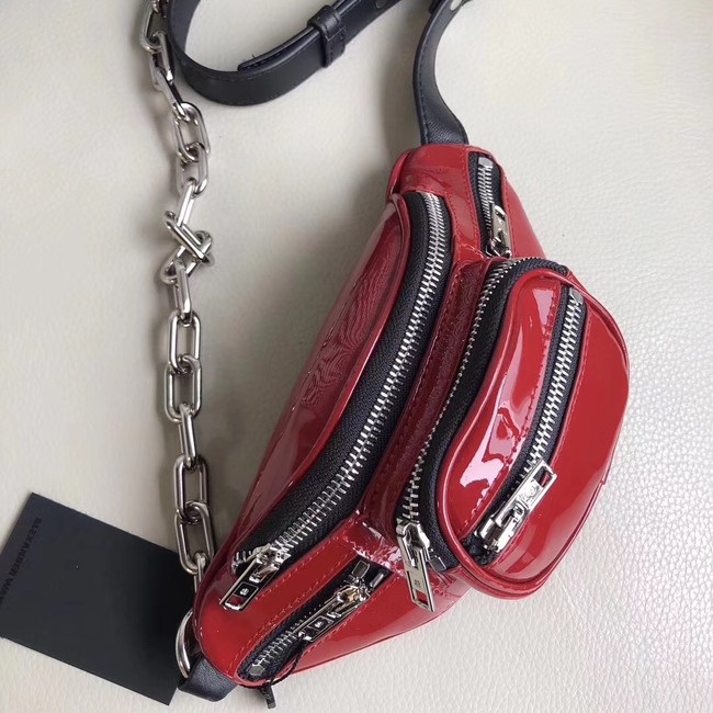 Alexander Wang leather Mini-pocket 0002 red