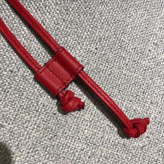 Fendi MON TRESOR Multicolor leather bag 8BT298A Red