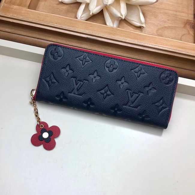 Louis vuitton CLEMENCE WALLET M63920 blue