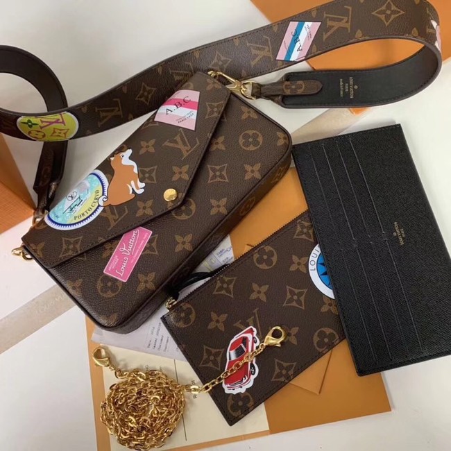 Louis vuitton original monogram canvas POCHETTE FELICIE M63999