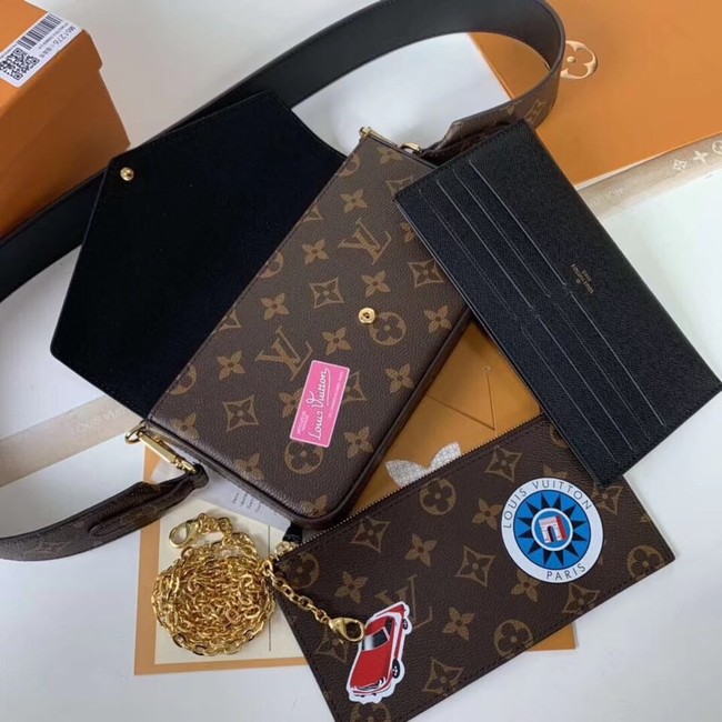 Louis vuitton original monogram canvas POCHETTE FELICIE M63999