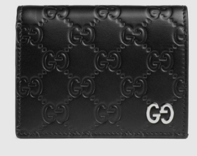 Gucci Signature card case 522869 black