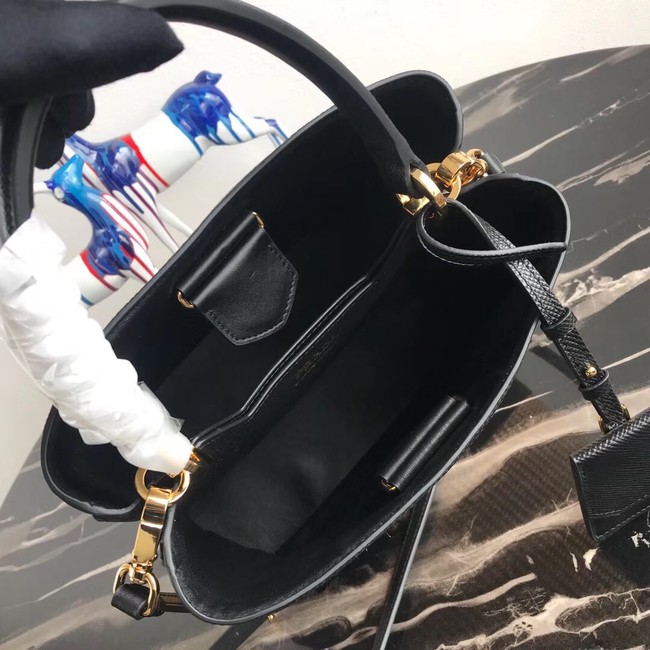 Prada Double Medium bag 1BA210 black