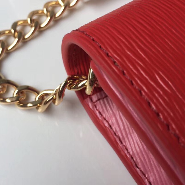 Prada leather mini-bag 1DH002 red