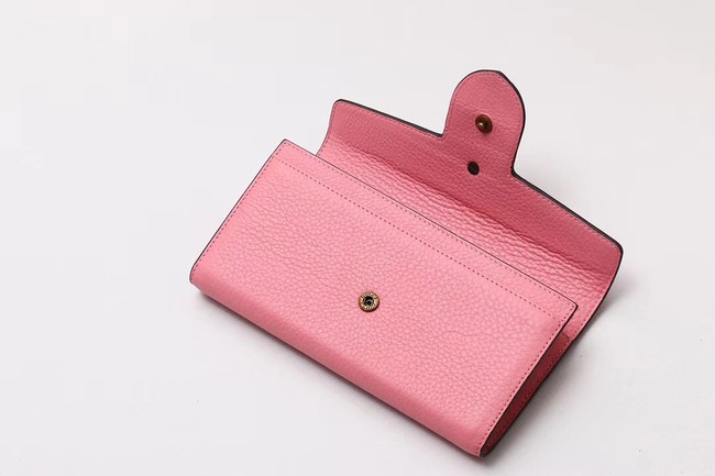 Gucci Calf leather Wallet 414985 pink