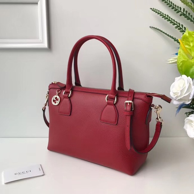 Gucci GG Classic Tote Bag 449659 red