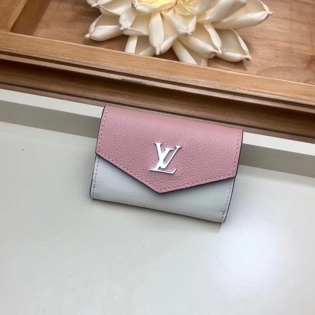  Louis Vuitton LOCKMINI WALLET M63978 ROSE BALLET BLANC MAITO NOIR