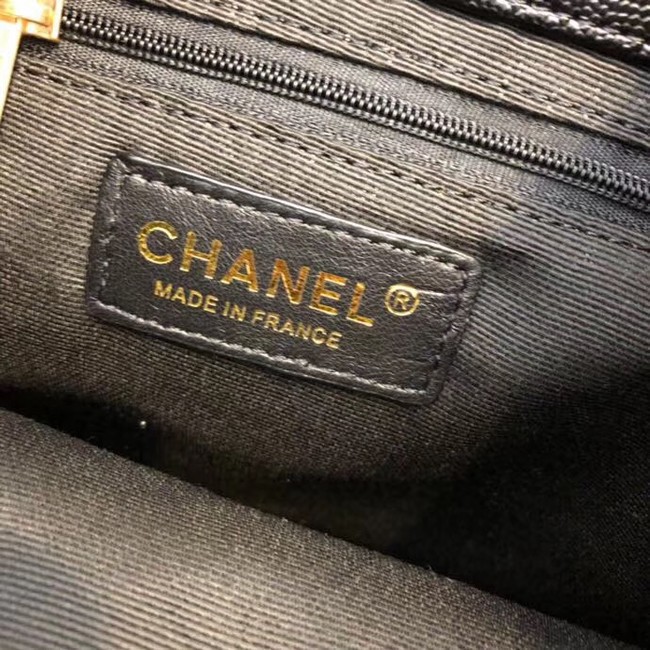 Chanel drawstring bag Calfskin & Gold-Tone Metal AS0373 white