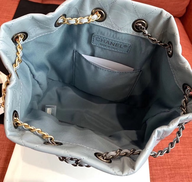 Chanel gabrielle backpack A94501 light blue