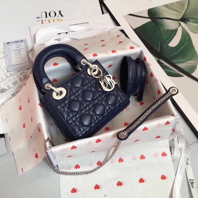 MINI LADY DIOR-TAS VAN LAMSLEER CAL44500 blue