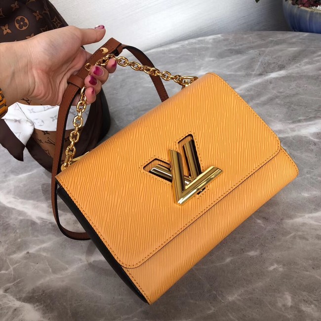 Louis vuitton original TWIST MM M53597 yellow