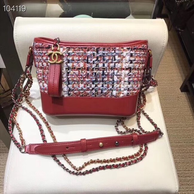 Chanel gabrielle small hobo bag A91810 red