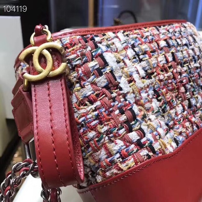 Chanel gabrielle small hobo bag A91810 red