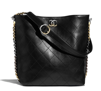 Chanel hobo handbag AS0414 black