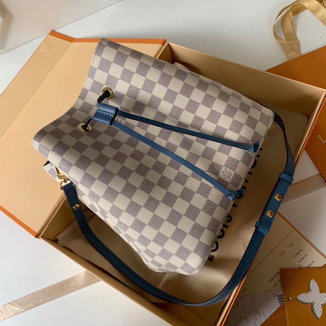 Louis vuitton original Damier Azur NEONOE N44022 blue