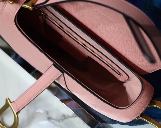 Dior SADDLE-TAS VAN KALFSLEER M0446C pink