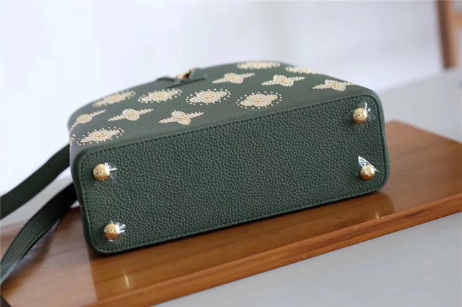 Louis vuitton CAPUCINES BB M48865 green