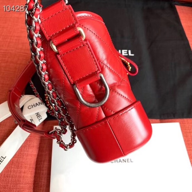 Chanel gabrielle small hobo bag A91810 red