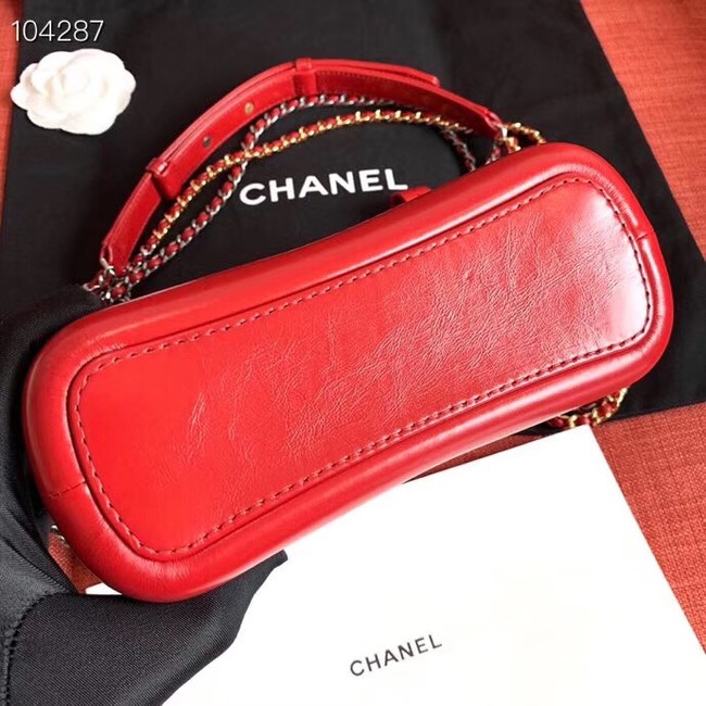 Chanel gabrielle small hobo bag A91810 red