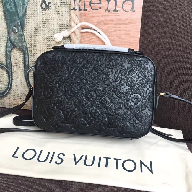 Louis vuitton original mongram empreinte SAINTONGE M44593 Noir