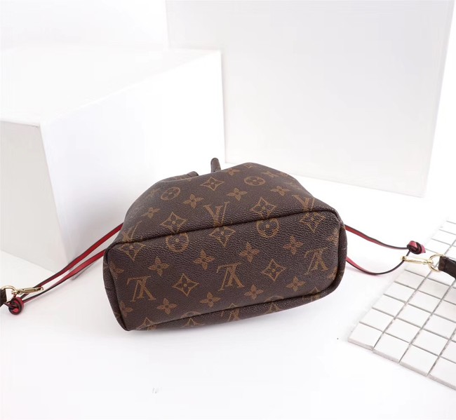 Louis Vuitton Monogram Canvas NOE POUCH M43445 red