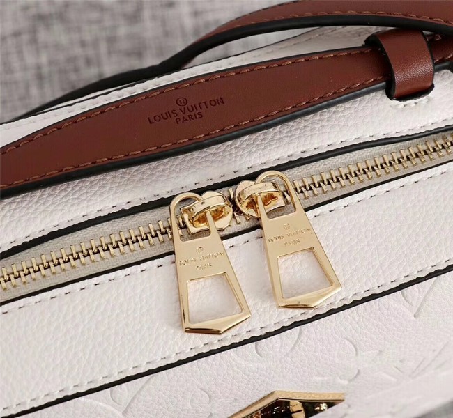 Louis vuitton mongram empreinte SAINTONGE M44593 Cream