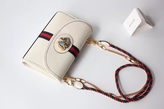 Gucci GG Marmont small shoulder bag 570145 white