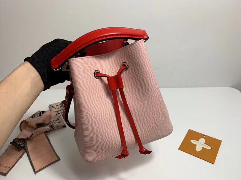 Louis Vuitton Original Epi Leather Neonoe BB Bag M53612 Pink