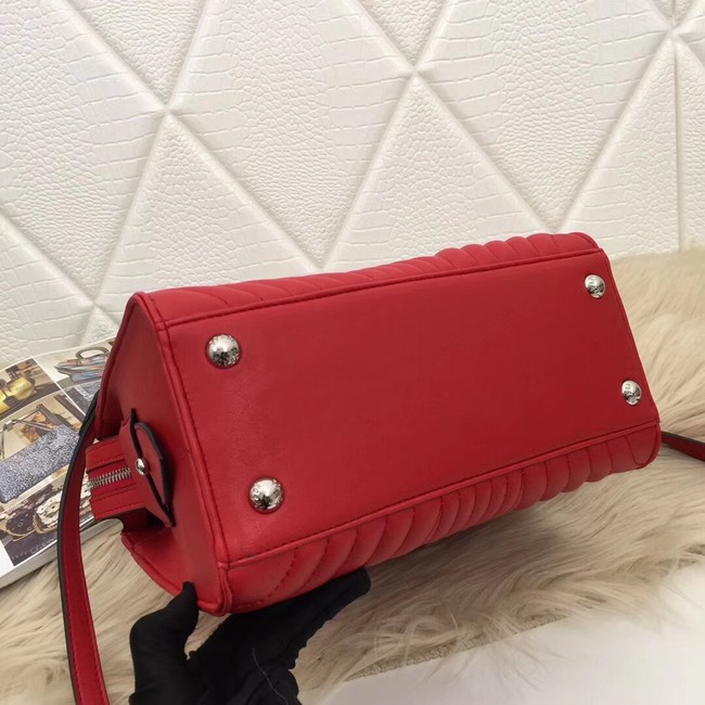 Prada Calf leather bag 1BA045 red