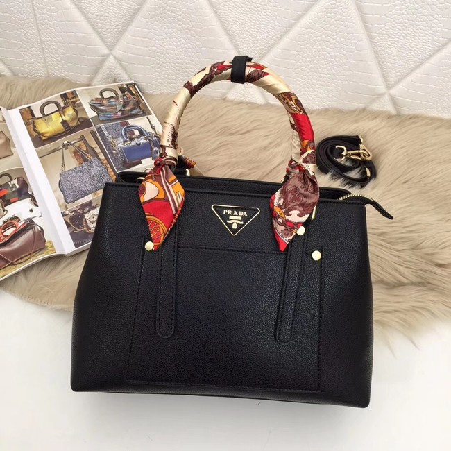 Prada Calf leather bag 5021 black