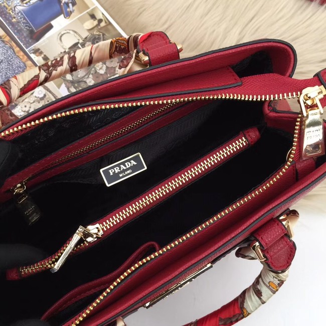 Prada Calf leather bag 5021 red
