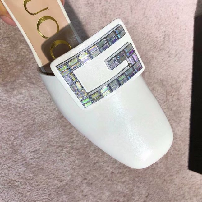Gucci slide with crystal G GG1471BL-5
