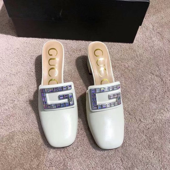 Gucci slide with crystal G GG1471BL-5