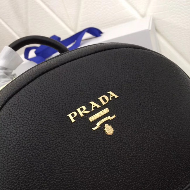 Prada Calf leather backpack 2819 black