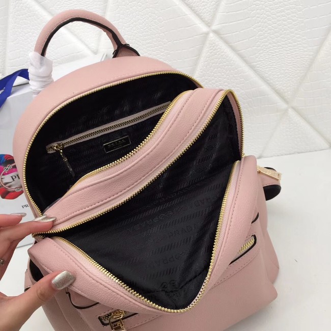 Prada Calf leather backpack 2819 pink